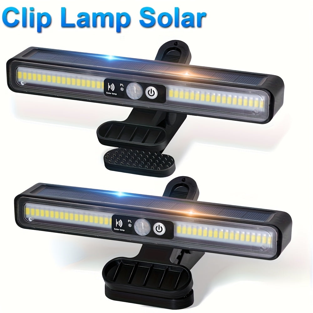 Spätsommer-Angebot: 2er-Pack Solarbetriebene Bewegungsmelder-Wandleuchten | Solargartenlichter | Außenstrahler von Dämmerung bis Morgengrauen für Gewerbliche Straßenbeleuchtung – Ideal für Gärten,