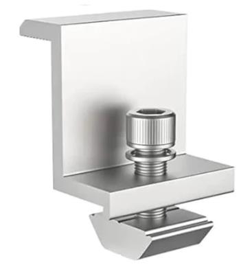 Solar Halterung Ziegeldach Set für1/2/3/4 Module, Upgrade 300MM Aluprofil und Photovoltaik Dachhaken, Solarmodul Halterung Ziegeldach Schwarz Einstellbare Klemmen für Modul Dicke 30mm 35 mm 40mm Mzd01