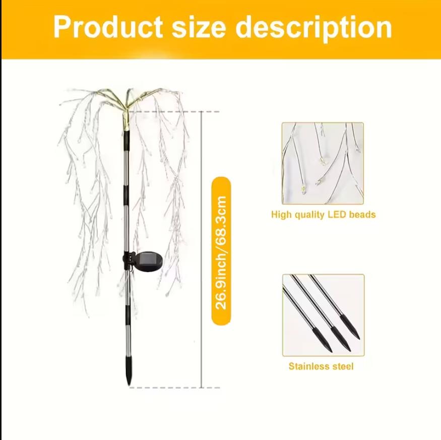 1 Stk. Solarleuchten Außen-Garten mit Automatischem Ein-/Ausschalten, Hochwertige 120/200 LED Solar-Feuerwerk-Lichterkette mit 8 Beleuchtungsmodi (Blinkend/Stabil/Flammeneffekt), Solar-Außenlicht für Garten, Weihnachtslicht, Solar-Außenbeleuchtung