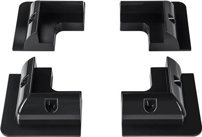 Solarpanel-Montagehalterungen Solar Panel Montagehalterung ABS Halterungen Modul-Halterung für Wohnmobil und Wohnwagen, Boote und Jede Flache Oberfläche (4 Ecken Bohrfreie)