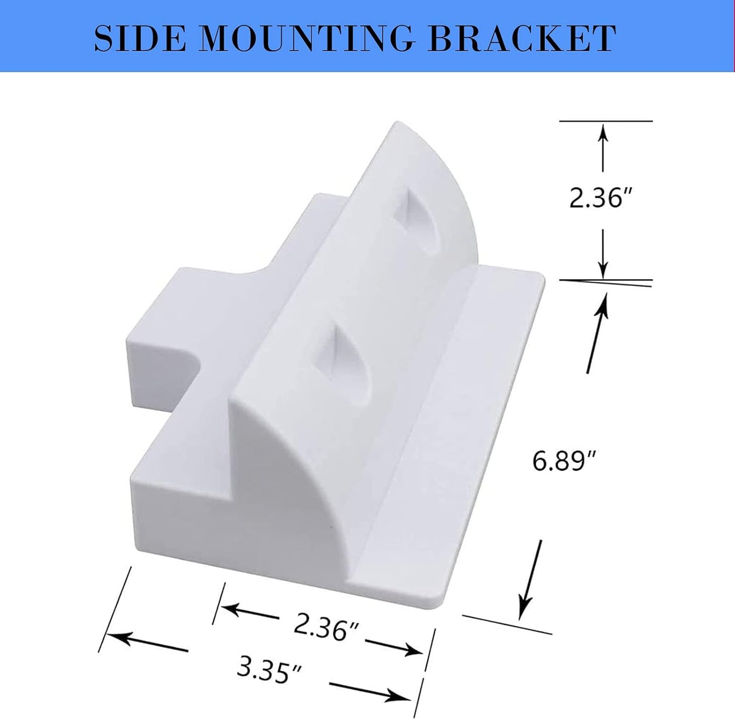6pc Solarmodul Halterungen, Ruipoo Solarpanel Montagehalterung Seitenhalterungen ABS Eckhalter Satz bohrfrei Weit verbreitet auf Wohnmobile, Boote, Flachdächer, Camping und Caravan-Installationen