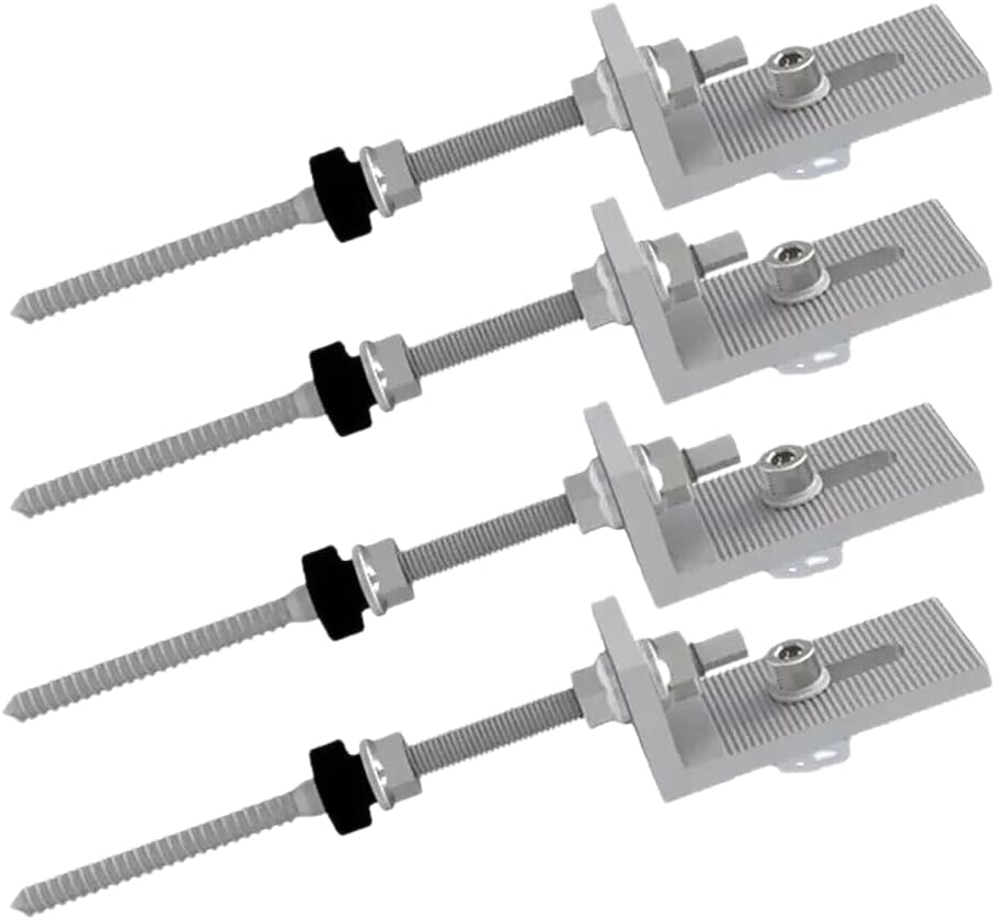 M10-Stabschraube mit L-Winkel-Solar-PV-Trapezblech-Dachbefestigung 200/250/300 mm