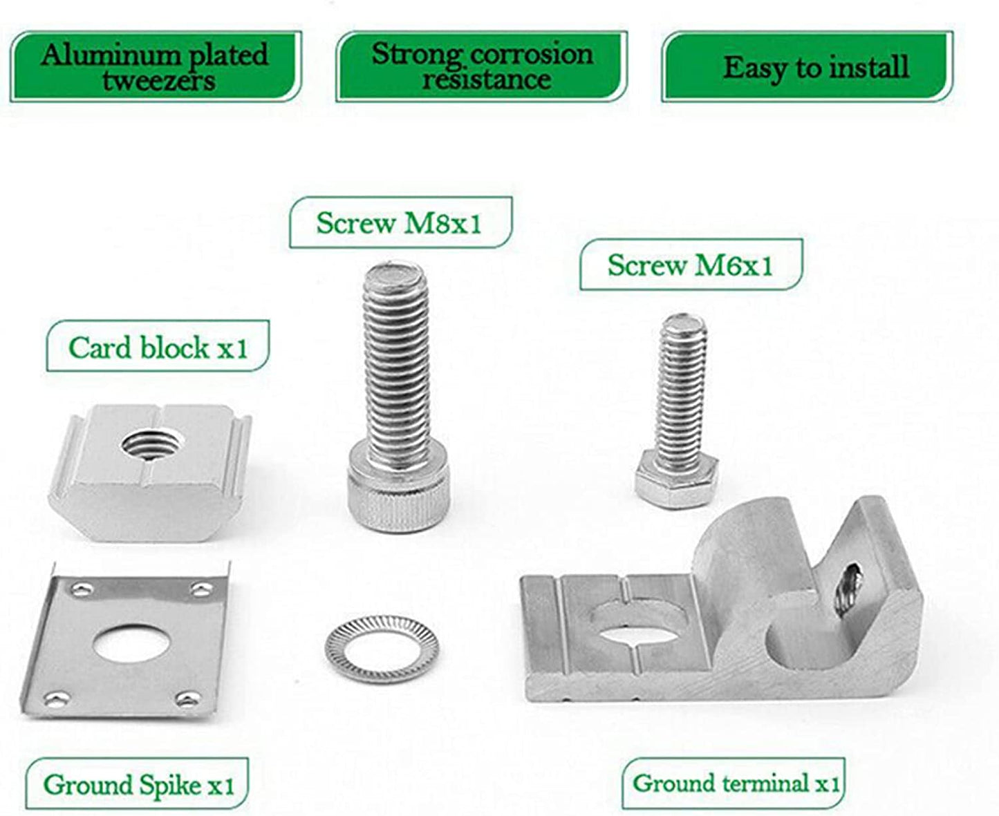 Photovoltaik Solarmodul Erdungsklemme Erdungsklemme Merc01