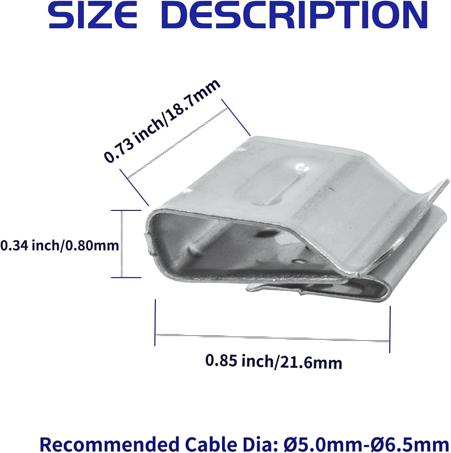 Photovoltaik Drahtclips Kabelclips  Mxj01