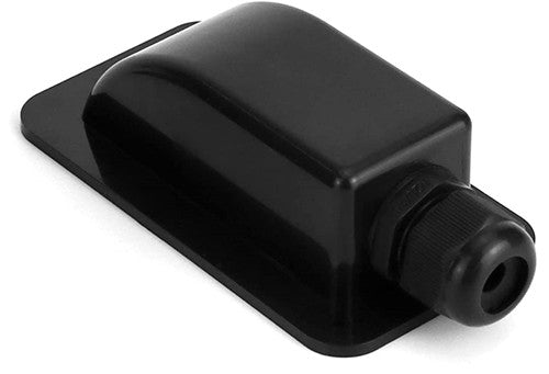 Solar Kabel Eingangsverschraubung Wasserdicht ABS Doppelkabel Kabelverschraubung Box Dachkabel Eingangsverschraubung Solar Panel Anschluss Anschlussdose für Wohnmobil Photovoltaik