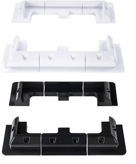 6pc Solarmodul Halterungen, Ruipoo Solarpanel Montagehalterung Seitenhalterungen ABS Eckhalter Satz bohrfrei Weit verbreitet auf Wohnmobile, Boote, Flachdächer, Camping und Caravan-Installationen