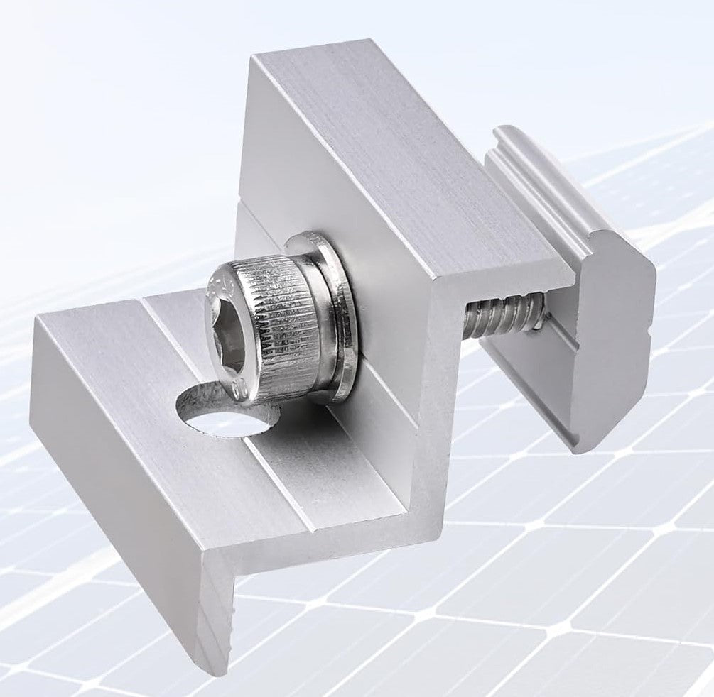 8 pcs Photovoltaik Solarmodul Endklemmensatz 30mm 35mm in einem Mby10