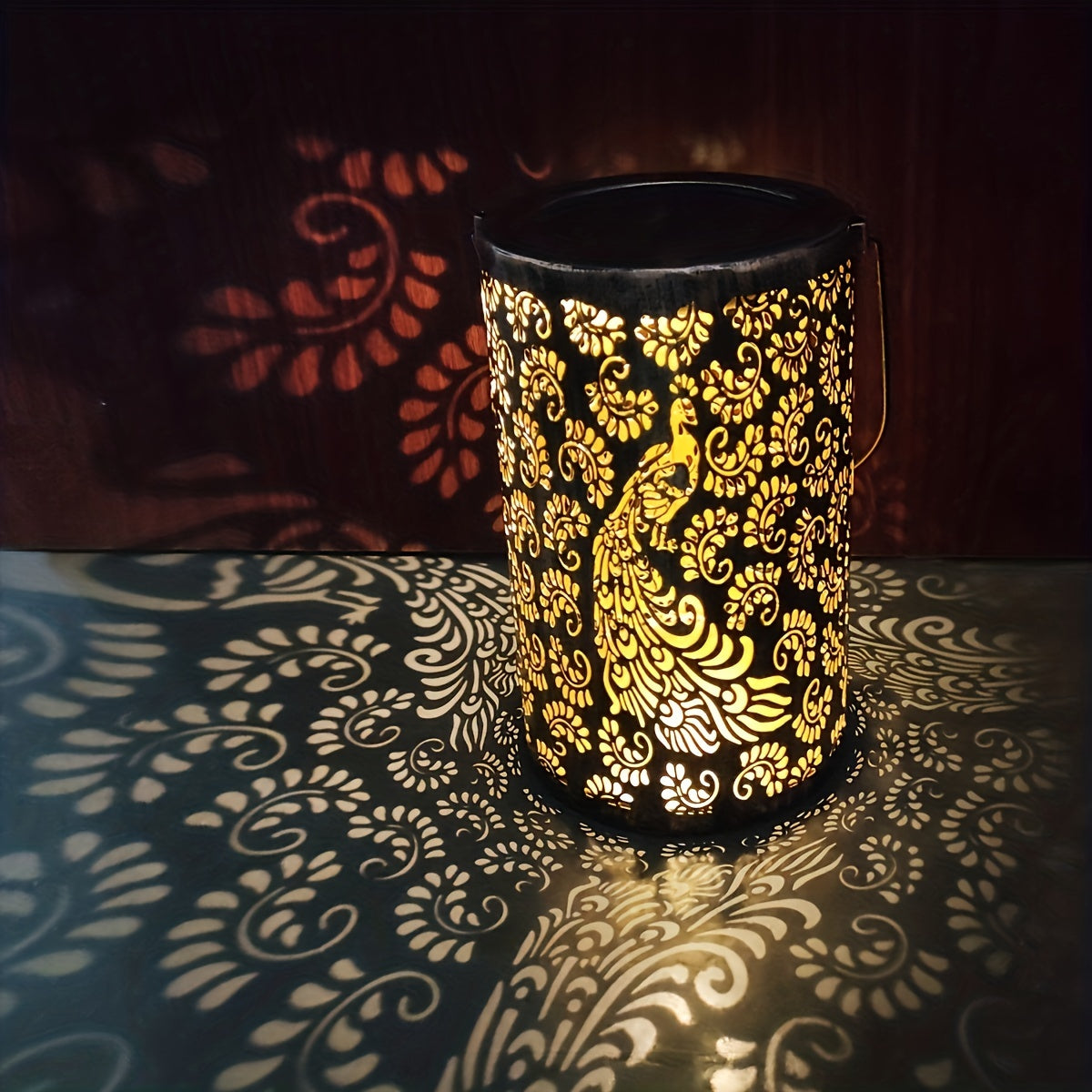 1PC Solarbetriebene Hängeleuchten für draußen, dekorative Laternen für draußen, exquisite dekorative Gartenlaternen, wasserdichte dekorative LED-Gartenleuchten, für Zugang, Landschaft, Garten, Hof, Veranda, Festival, Party