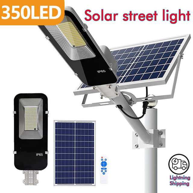 200 W Leistungsstarke Solar Licht Outdoor Solar Straßenlaterne 6000 mah Wasserdichte Automatische Dämmerung bis Morgendämmerung Straßenlaterne Für garage Garten