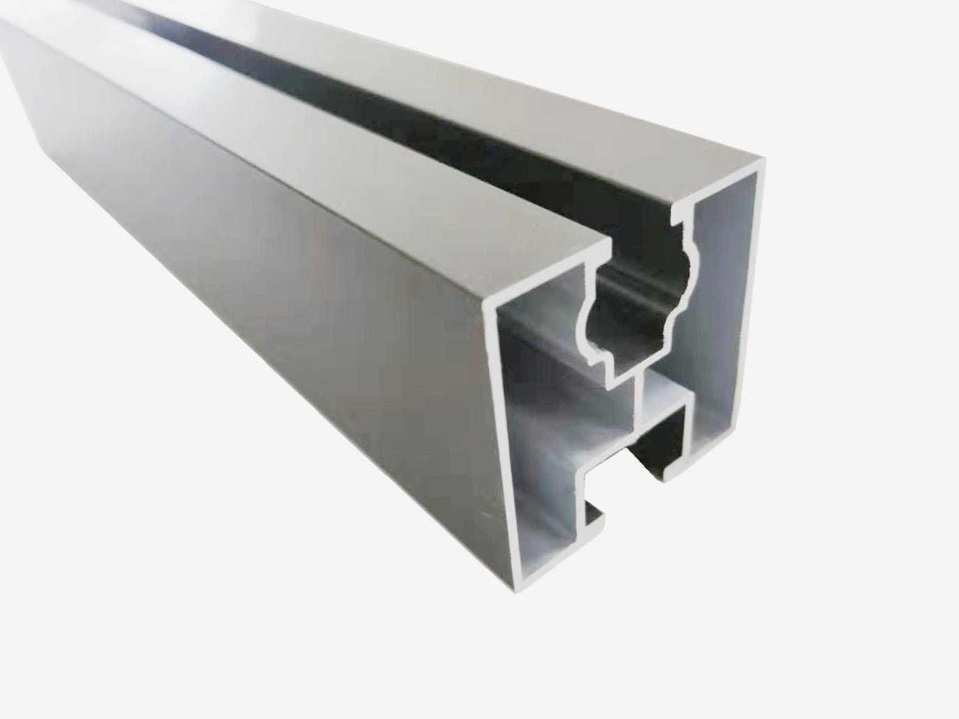 Solarmodul Photovoltaik Montage-Set 3x0,8m Aluprofil 40x40 inklusive Montagezubehör | Montageschiene PV-Anlage PV Solarpanele | Aluminiumprofil für Solaranlagen Systemprofil Montageprofil 2,4m